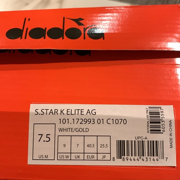 DIADORA STAR K ELITE Tennis Sneakers - Picture 5 of 12